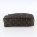 LOUIS VUITTON Monogram Trousse Toilette 23 Clutch Bag M47524 LV Auth bs33132-6