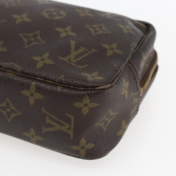 LOUIS VUITTON Monogram Trousse Toilette 23 Clutch Bag M47524 LV Auth bs33132