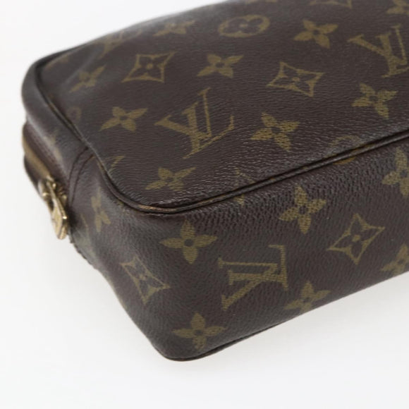 LOUIS VUITTON Monogram Trousse Toilette 23 Clutch Bag M47524 LV Auth bs33132