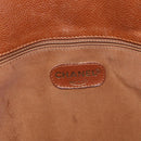 CHANEL Tote Bag Caviar Skin Brown Gold CC Auth bs33137-10