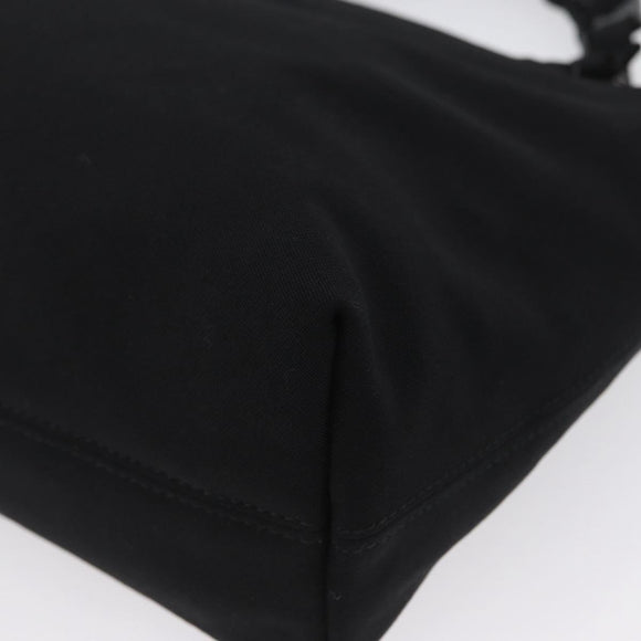 Salvatore Ferragamo Hand Bag Canvas 2way Black Auth bs33146