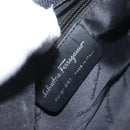 Salvatore Ferragamo Hand Bag Canvas 2way Black Auth bs33146-17