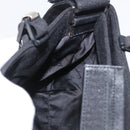 Salvatore Ferragamo Hand Bag Canvas 2way Black Auth bs33146-20
