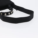 Salvatore Ferragamo Hand Bag Canvas 2way Black Auth bs33146-9