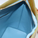 LOUIS VUITTON Monogram Vernis Houston Hand Bag Baby Blue M91005 LV Auth bs33150-19
