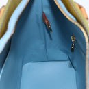 LOUIS VUITTON Monogram Vernis Houston Hand Bag Baby Blue M91005 LV Auth bs33150-20