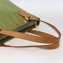 LOUIS VUITTON Monogram Vernis Houston Hand Bag Baby Blue M91005 LV Auth bs33150-7
