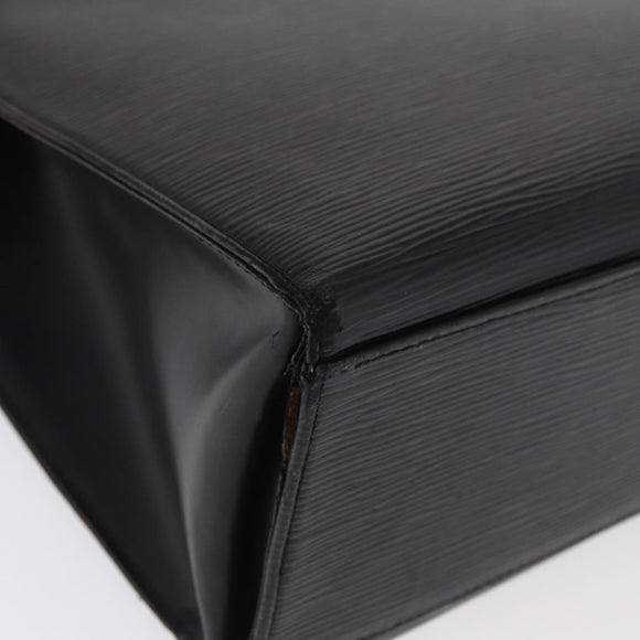 LOUIS VUITTON Epi Croisette PM Tote Bag Black M52492 LV Auth bs33151