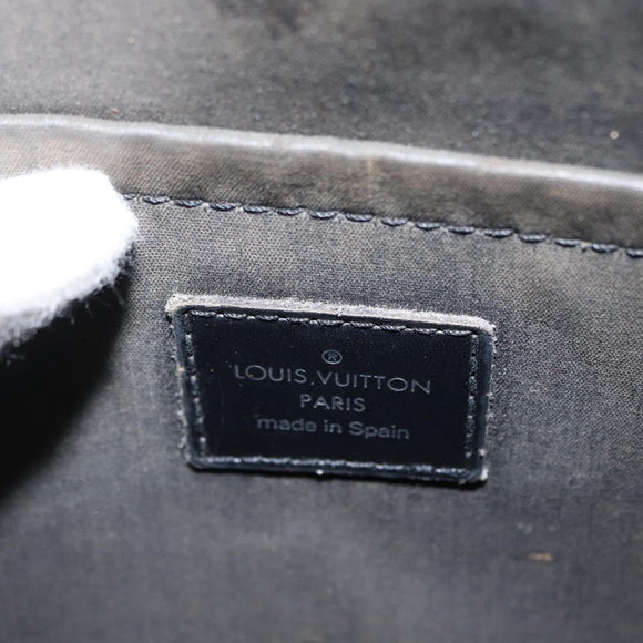 LOUIS VUITTON Epi Croisette PM Tote Bag Black M52492 LV Auth bs33151