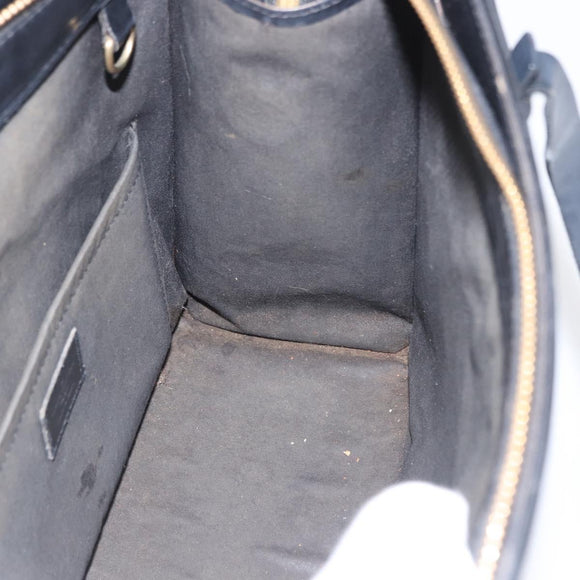 LOUIS VUITTON Epi Croisette PM Tote Bag Black M52492 LV Auth bs33151