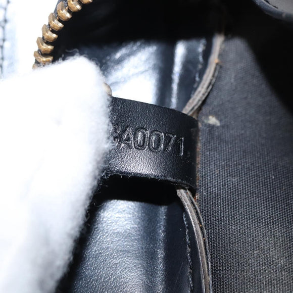 LOUIS VUITTON Epi Croisette PM Tote Bag Black M52492 LV Auth bs33151