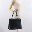 LOUIS VUITTON Epi Croisette PM Tote Bag Black M52492 LV Auth bs33151-24