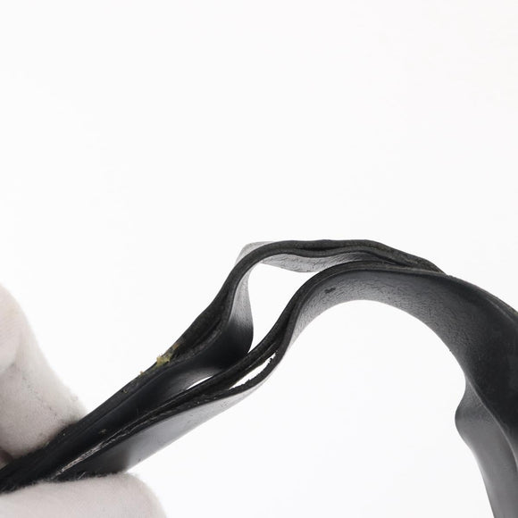 LOUIS VUITTON Epi Croisette PM Tote Bag Black M52492 LV Auth bs33151