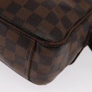 LOUIS VUITTON Damier Ebene Shelton MM Shoulder Bag N41149 LV Auth bs33154-15