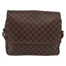 LOUIS VUITTON Damier Ebene Shelton MM Shoulder Bag N41149 LV Auth bs33154-2