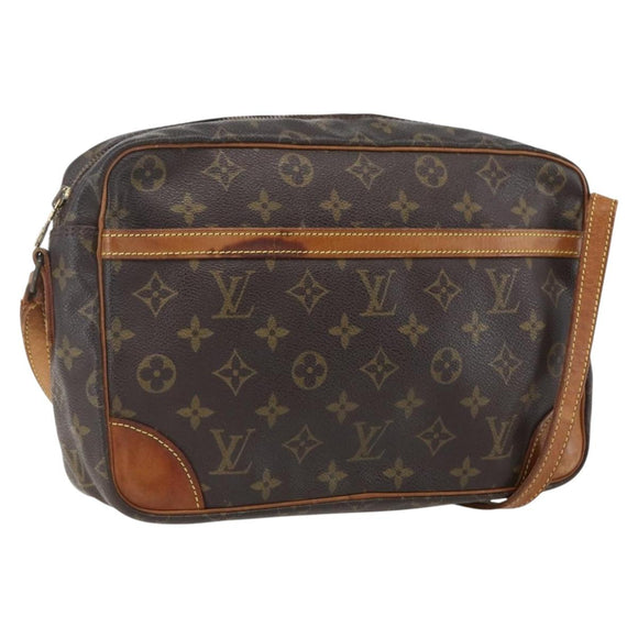 LOUIS VUITTON Monogram Trocadero 30 Shoulder Bag M51272 LV Auth bs33155