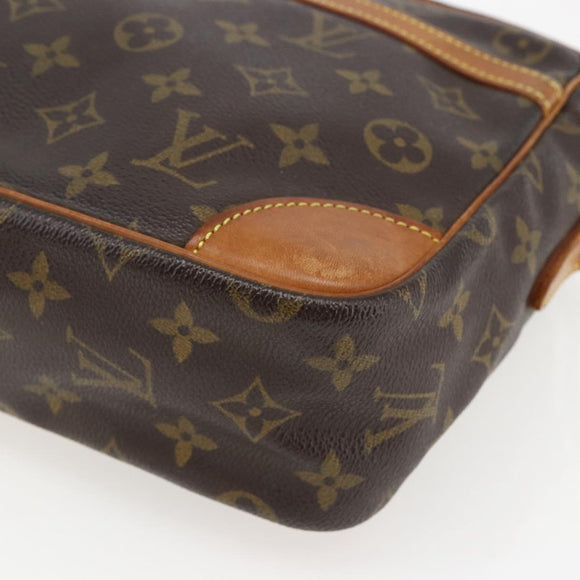 LOUIS VUITTON Monogram Trocadero 30 Shoulder Bag M51272 LV Auth bs33155