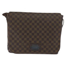 LOUIS VUITTON Damier Ebene Brooklyn MM Shoulder Bag N51211 LV Auth bs33156-13