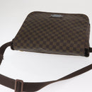 LOUIS VUITTON Damier Ebene Brooklyn MM Shoulder Bag N51211 LV Auth bs33156-6