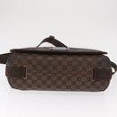 LOUIS VUITTON Damier Ebene Brooklyn MM Shoulder Bag N51211 LV Auth bs33156-5