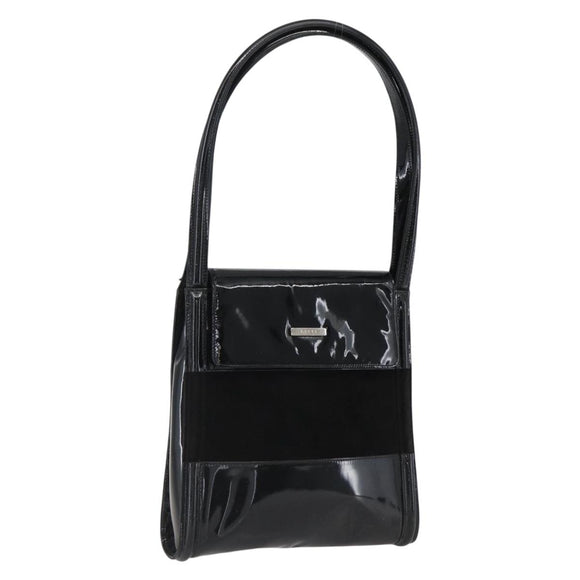 GUCCI Tote Bag Patent leather Black 007 2023 0231 Auth bs33161