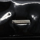 GUCCI Tote Bag Patent leather Black 007 2023 0231 Auth bs33161-17