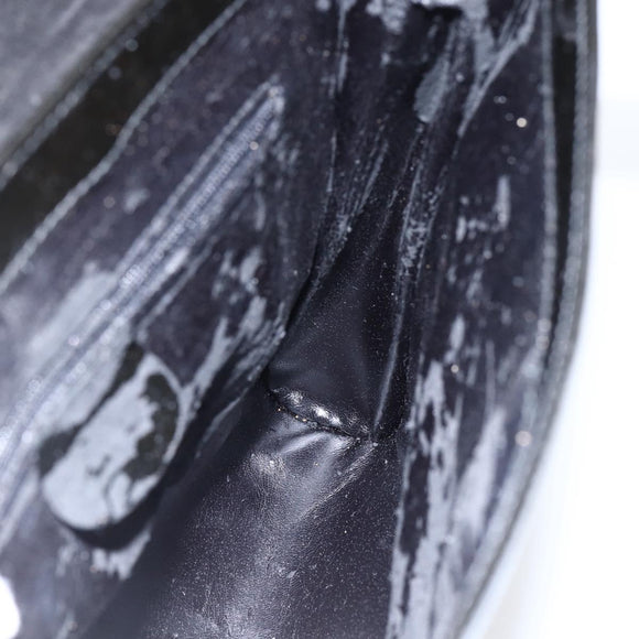 GUCCI Tote Bag Patent leather Black 007 2023 0231 Auth bs33161