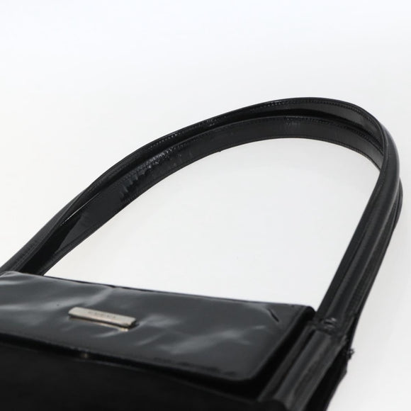 GUCCI Tote Bag Patent leather Black 007 2023 0231 Auth bs33161
