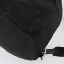 PRADA Backpack Nylon Black Silver Auth bs33169-8
