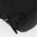 PRADA Backpack Nylon Black Silver Auth bs33169-17