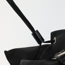 PRADA Backpack Nylon Black Silver Auth bs33169-19