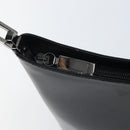 Salvatore Ferragamo Shoulder Bag Patent leather Black Silver Auth bs33174-9