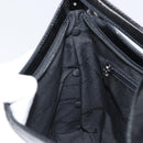 Salvatore Ferragamo Shoulder Bag Patent leather Black Silver Auth bs33174-19