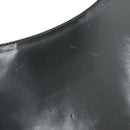 Salvatore Ferragamo Shoulder Bag Patent leather Black Silver Auth bs33174-24