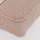 Salvatore Ferragamo Tote Bag Canvas Pink Silver Auth bs33177-14