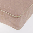 Salvatore Ferragamo Tote Bag Canvas Pink Silver Auth bs33177-16