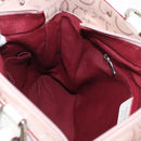 Salvatore Ferragamo Tote Bag Canvas Pink Silver Auth bs33177-18