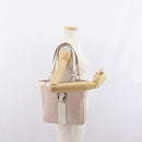 Salvatore Ferragamo Tote Bag Canvas Pink Silver Auth bs33177-21