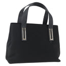 Salvatore Ferragamo Hand Bag Canvas Black 339933 Auth bs33179-1