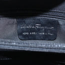 Salvatore Ferragamo Hand Bag Canvas Black 339933 Auth bs33179-12