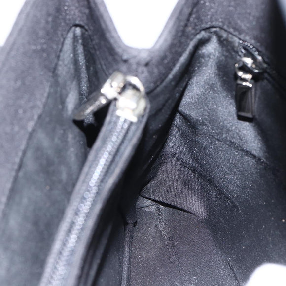 Salvatore Ferragamo Hand Bag Canvas Black 339933 Auth bs33179