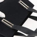 Salvatore Ferragamo Hand Bag Canvas Black 339933 Auth bs33179-6