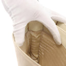 PRADA Schoudertas Nylon Beige Zilver Auth bs33180-22