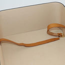 HERMES Trunk Leather Black Auth bs33187-20
