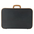 HERMES Trunk Leather Black Auth bs33187-2