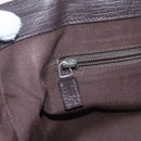 GUCCI GG Supreme Tote Bag PVC Beige Silver 141624 Auth bs33190-15