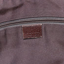 GUCCI GG Canvas Shoulder Bag Beige Silver 146236 Auth bs33191-10