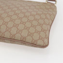 GUCCI GG Supreme Shoulder Bag PVC Pink Gold 295257 Auth bs33194-16