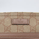 GUCCI GG Supreme Shoulder Bag PVC Pink Gold 295257 Auth bs33194-18