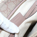 GUCCI GG Supreme Shoulder Bag PVC Pink Gold 295257 Auth bs33194-11